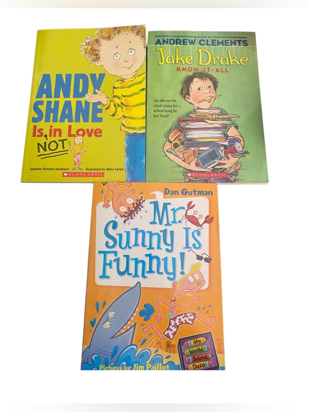 Scholastic Kids Book Bundle (3)